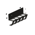 4 Can Aerosol Rack With Mounting Hardware