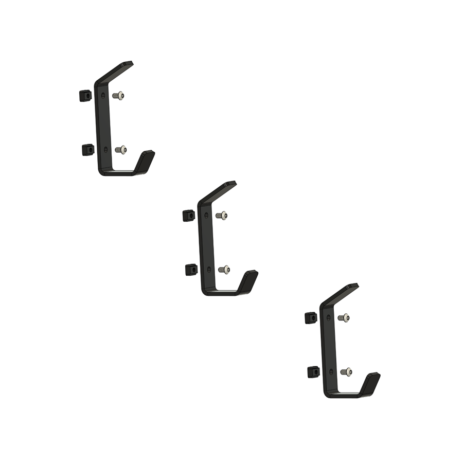 Coat Rack With Mounting Hardware