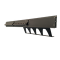 WRP Premium Bundle-Tie Down Rack/Aerosol Can Rack Enclosed Trailer Wall Mounted Accessory Kit