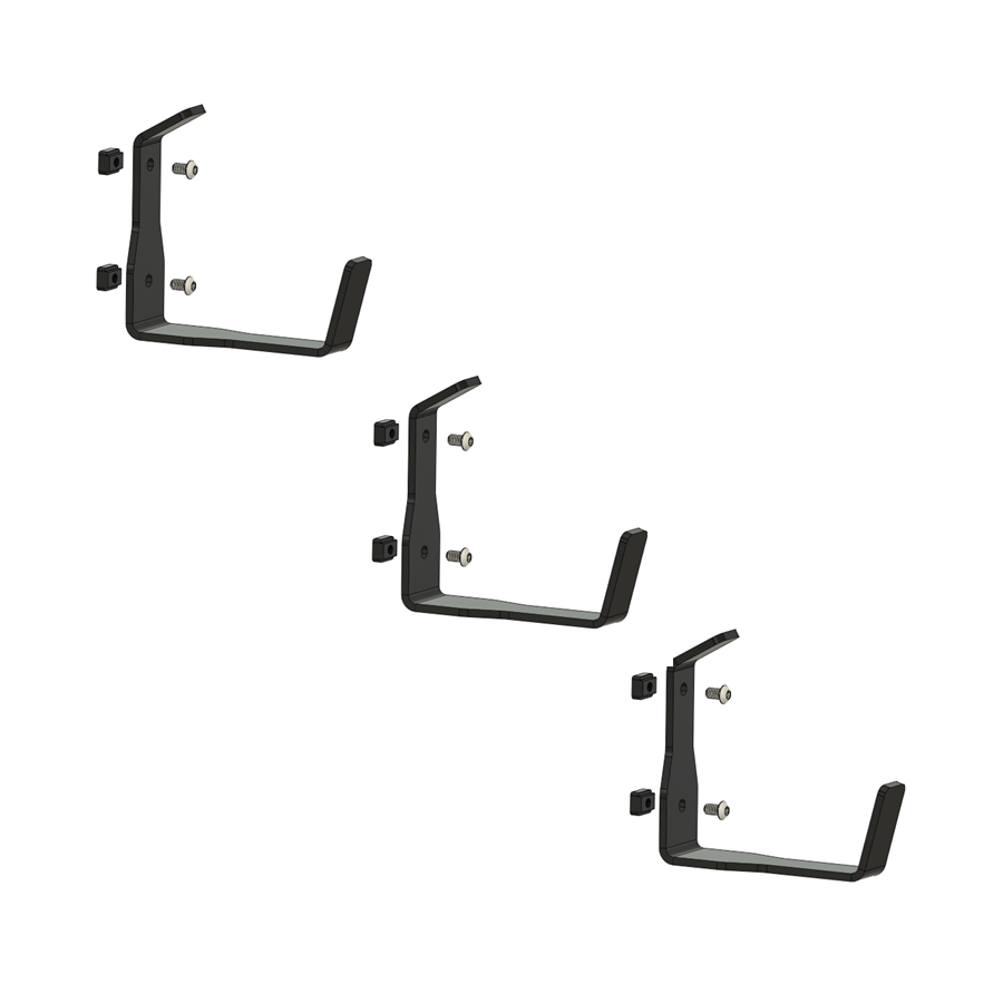Helmet Rack With Mounting Hardware