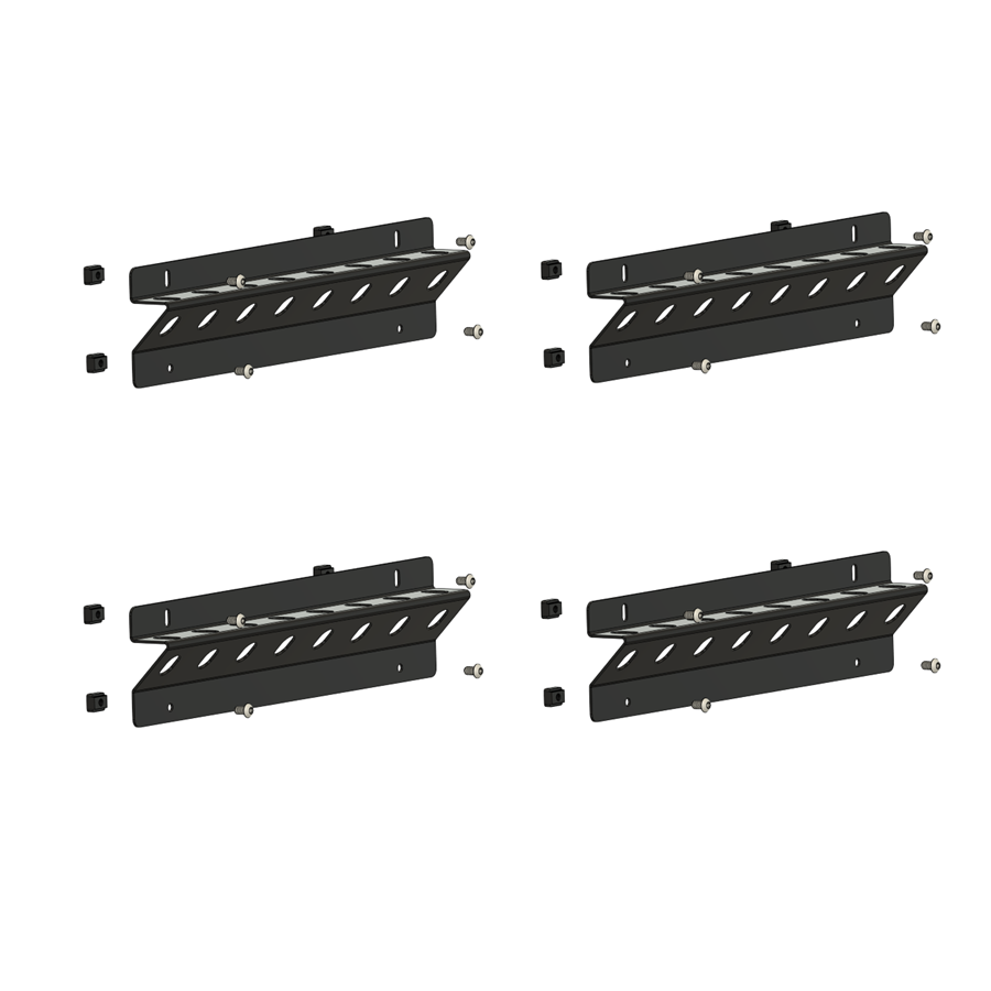 Tie Down Rack With Mounting Hardware