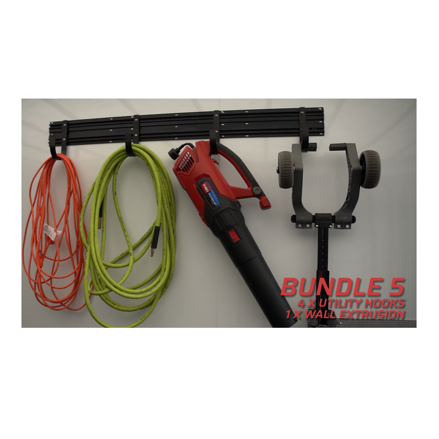 Tie Down Rack With Mounting Hardware